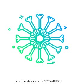Christmas icon design vector
