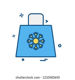 Christmas icon design vector