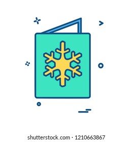 Christmas icon design vector