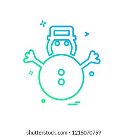 Christmas icon design vector