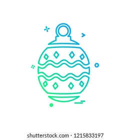 Christmas icon design vector