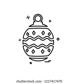 Christmas icon design vector