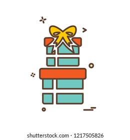 Christmas icon design vector
