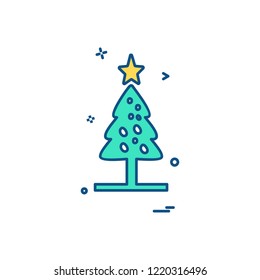 Christmas icon design vector