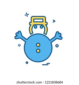 Christmas icon design vector