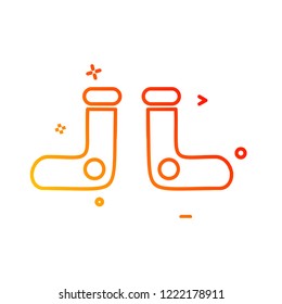 Christmas icon design vector
