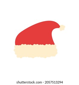 Christmas icon hat vector illustration