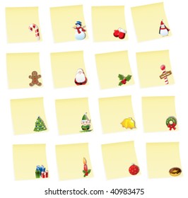 christmas icon label