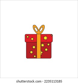 Christmas Icon Line Vector Illustration"