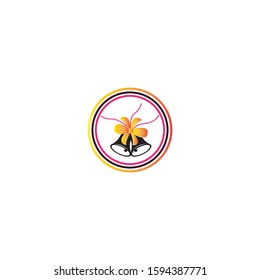 christmas icon logo vector illustration