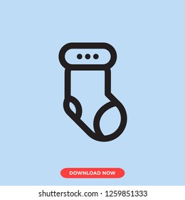 Christmas icon modern vector style. Christmas icon for web and app. Christmas winter icon concept.