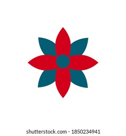 christmas icon on white background