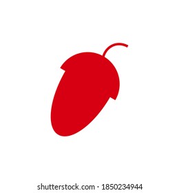 christmas icon on white background