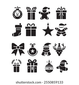 Christmas Icon Pack which can easily modify or edit. Here we are offering you a Christmas day icons pack that can be used in project related marketing