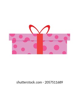 Christmas icon present vector illustration