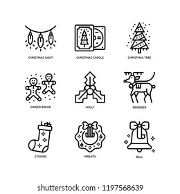 Christmas icon set 2