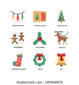 Christmas icon set 2
