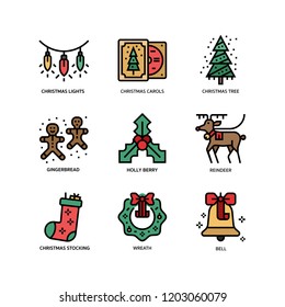 Christmas icon set 2