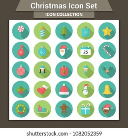 Christmas Icon Set.
