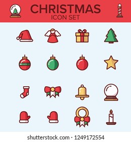 christmas icon set