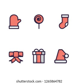 christmas icon set