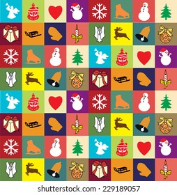 Christmas icon set