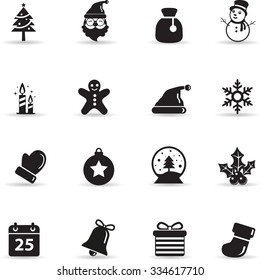 Christmas icon set