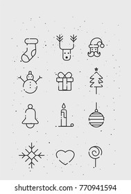 Christmas Icon Set