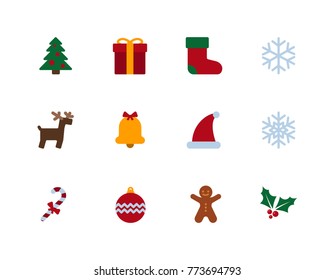 Similar Images, Stock Photos &amp; Vectors of Christmas icons for