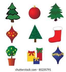 Christmas Icon Set - Vector EPS10