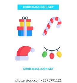 Christmas icon set vector fot site ora card