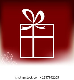 Christmas icon vector design. Christmas image, card, background. 