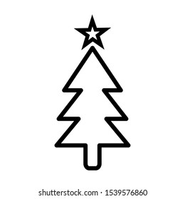 Christmas icon vector design template