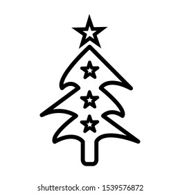Christmas icon vector design template