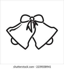 Christmas icon vector design template