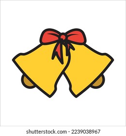Christmas icon vector design template