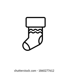 Christmas icon Vector illustration. Outline symbol collection. Editable vector stroke minimal design.