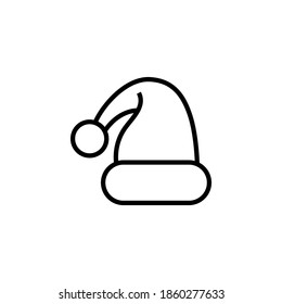 Christmas icon Vector illustration. Outline symbol collection. Editable vector stroke minimal design.