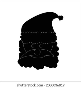 christmas icon vector illustration solid
