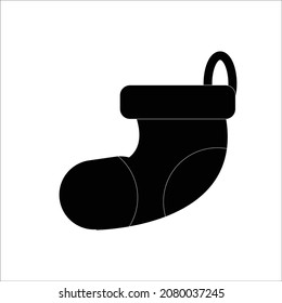 christmas icon vector illustration solid