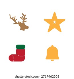 ícone de natal vetor ilustração modelo design