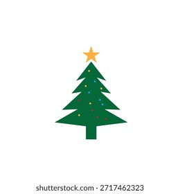 Weihnachtssymbol, Vektorgrafik-Vorlagendesign