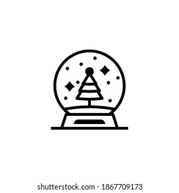 Christmas icon Vector illustration. Thin line icons set of  Christmas and celebrations. Outline symbol collection.