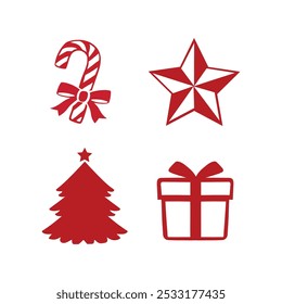 Christmas Icon. Vector Image. Christmas Day