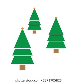 christmas icon vector template illustration logo design