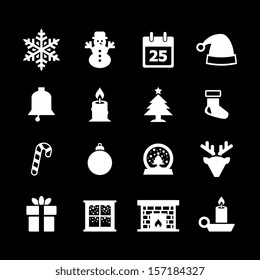 Christmas Icon - White