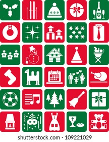 Christmas icons