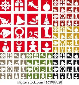 Christmas icons