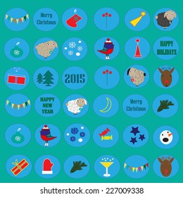 Christmas icons