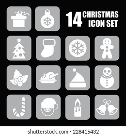 Christmas icons.